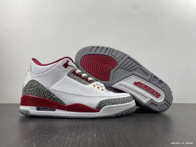 Cheap 3 CT8532-126 Retro Jordan Red Cardinal 0510